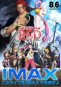 One Piece Film Red Anime recebe exibições IMAX