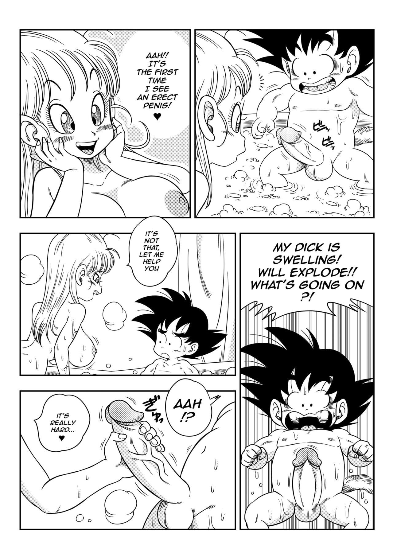 Sex in the Bath (Dragon Ball)