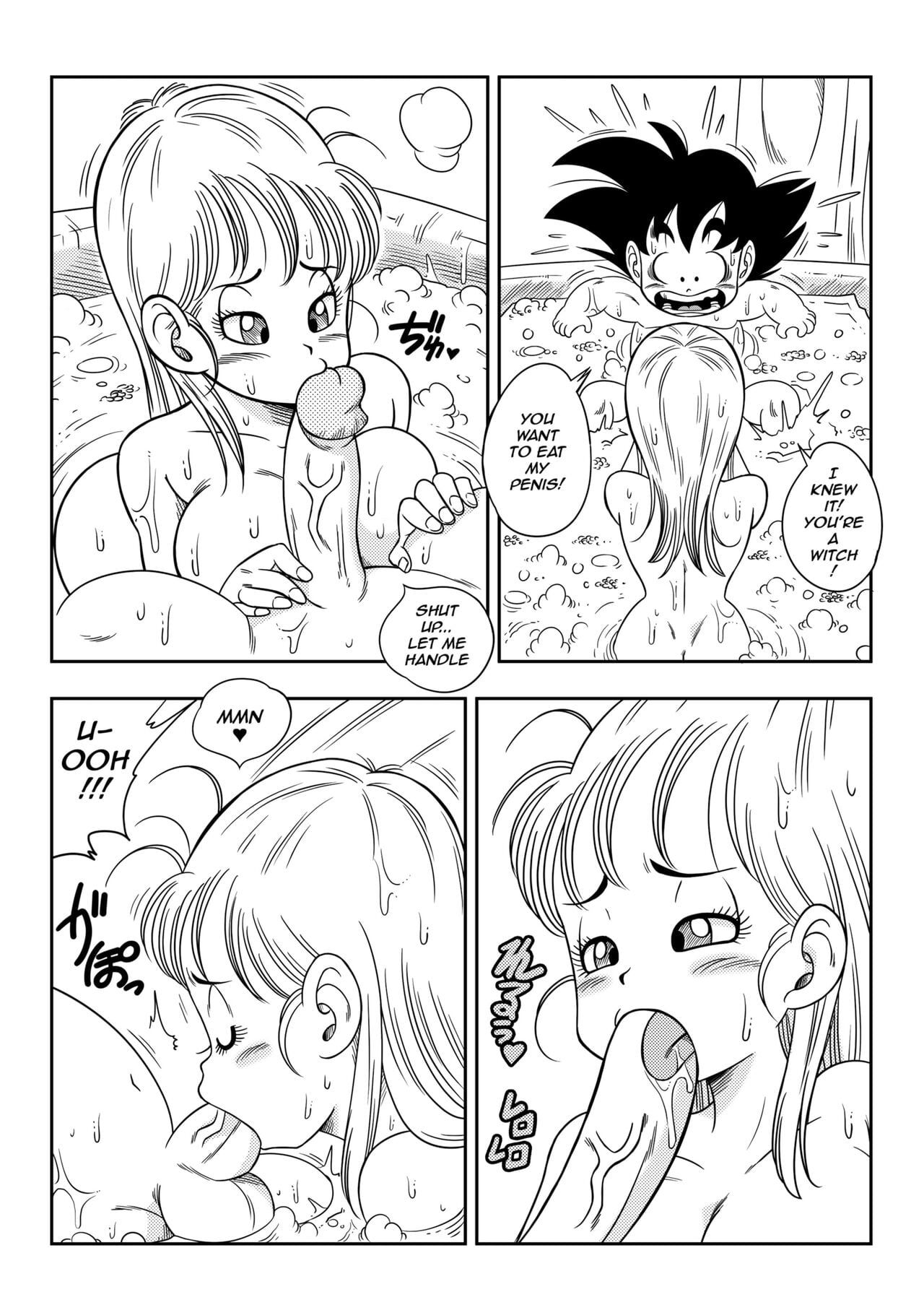 Sex in the Bath (Dragon Ball)