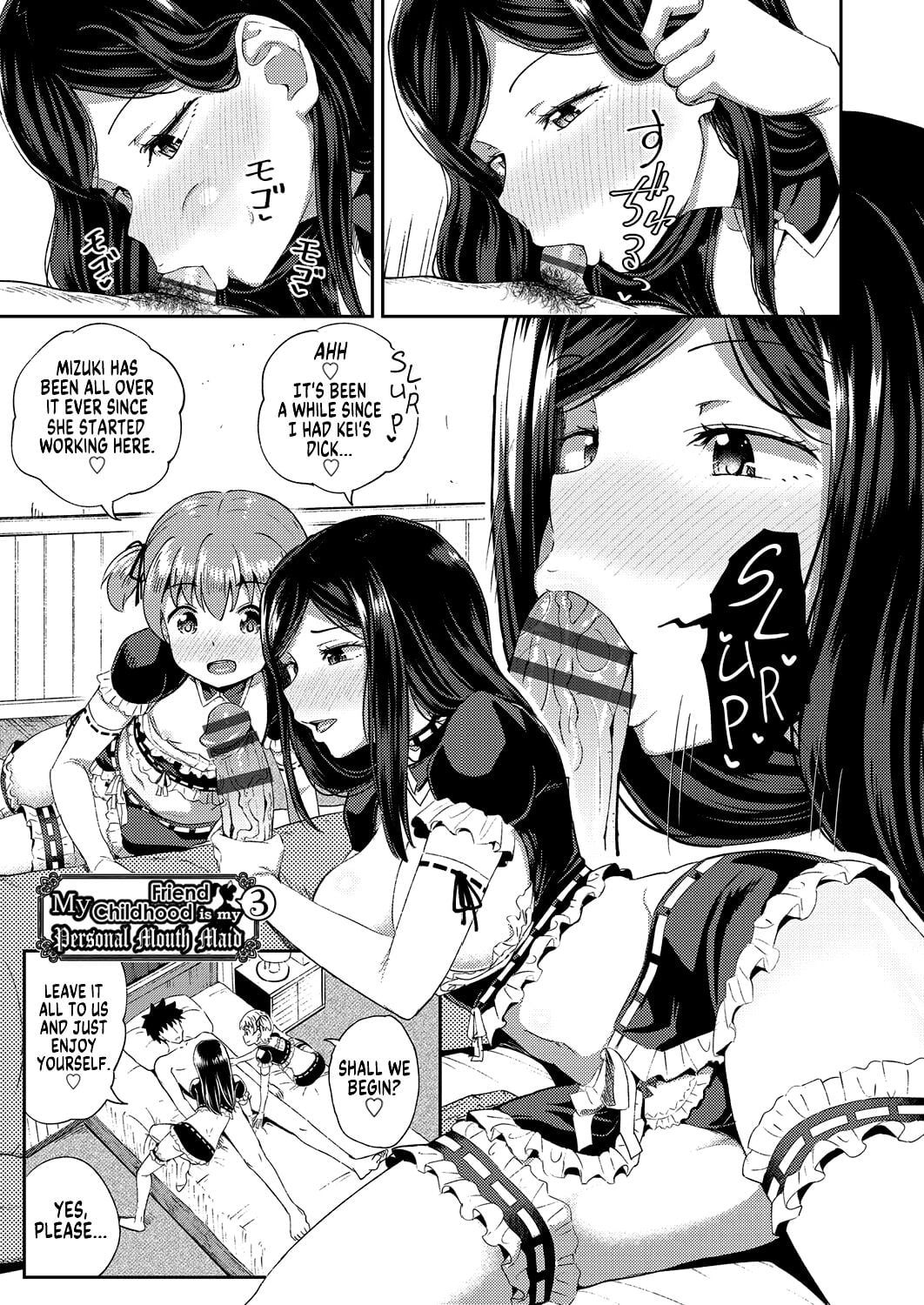 Osananajimi wa Ore no Senzoku Okuchi Maid | My Childhood Friend is my Personal Mouth Maid&nbsp;[English]