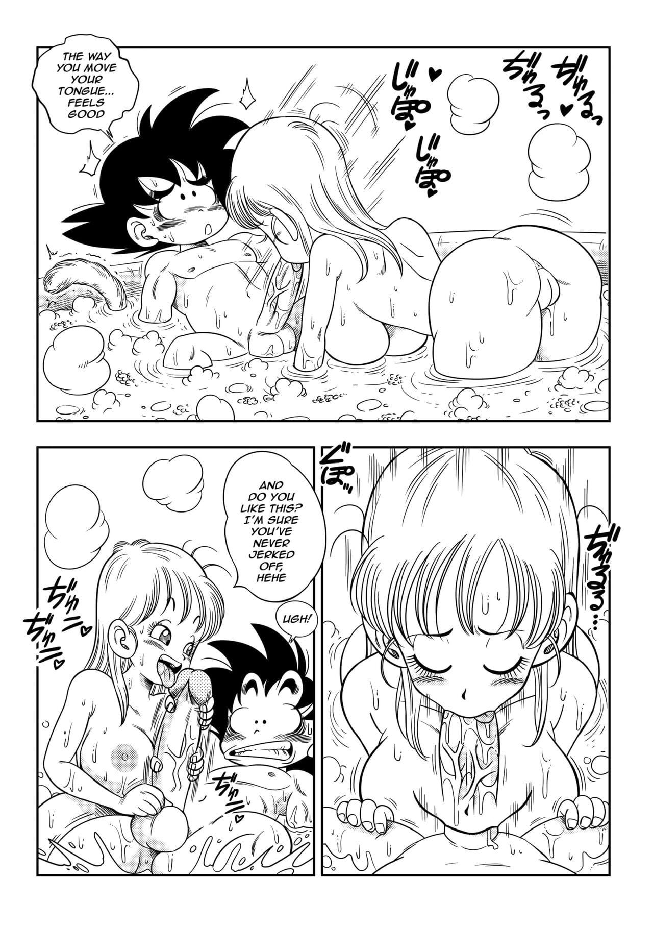 Sex in the Bath (Dragon Ball)