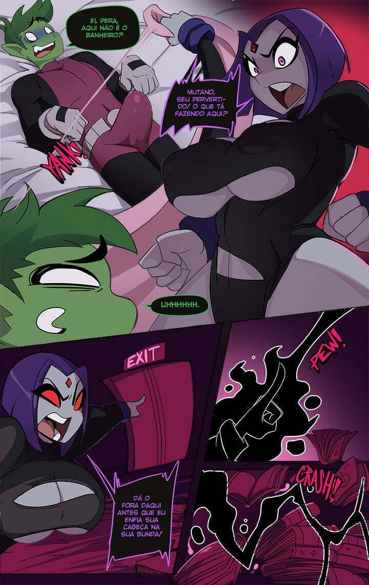 Raven Comic, Teen Titans