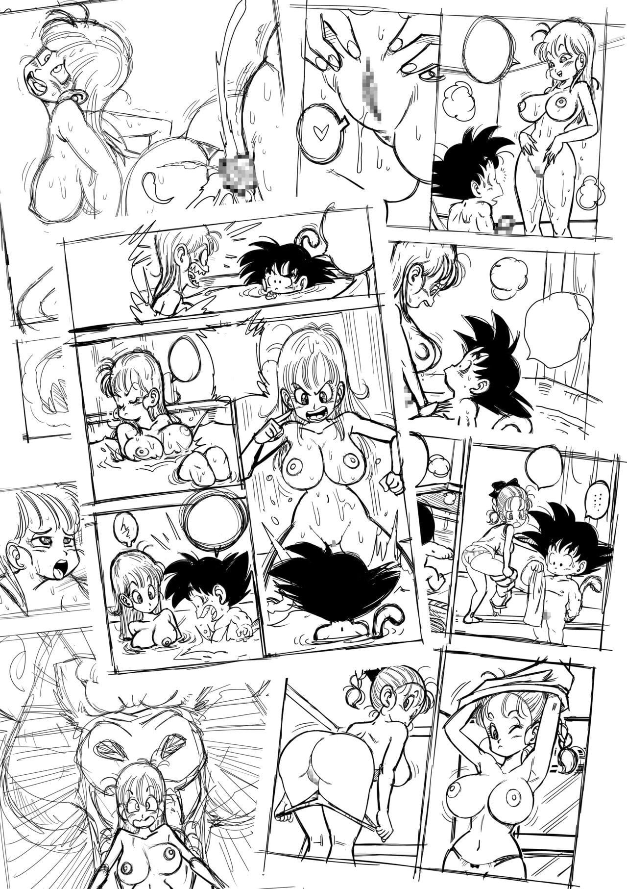Sex in the Bath (Dragon Ball)