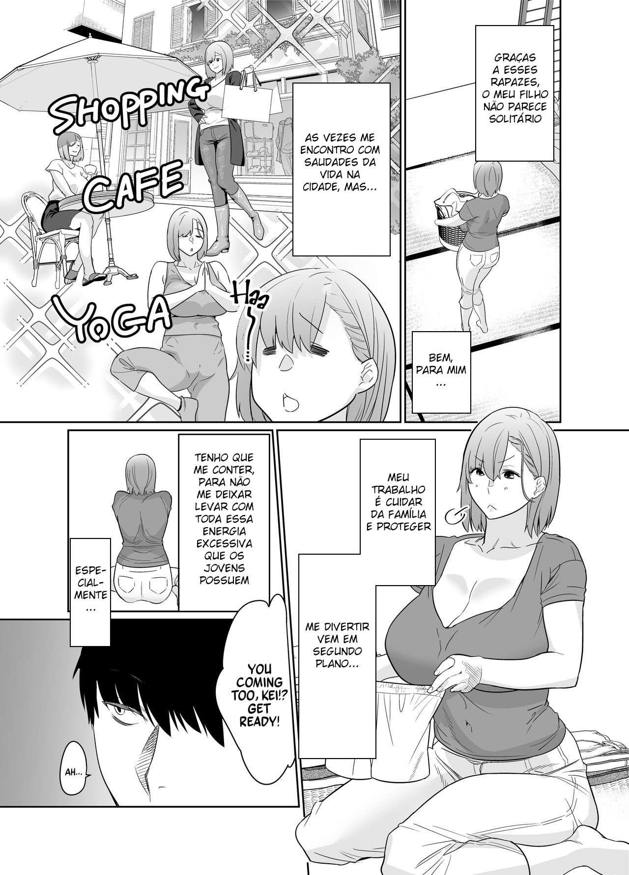 Sexo Quente e Doce De Verão Com a Mãe do meu Amigo