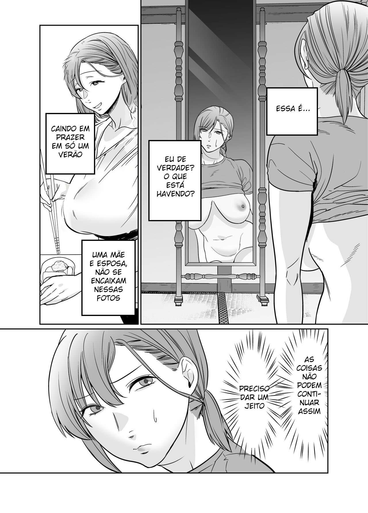 Sexo Quente e Doce De Verão Com a Mãe do meu Amigo