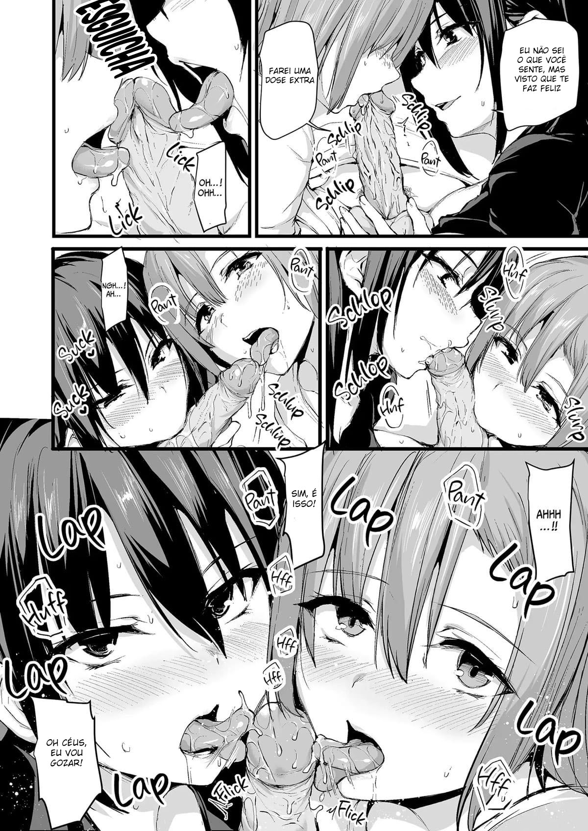 Eu não consigo ficar duro sem dois pares de seios, então minha esposa chamou uma amiga!