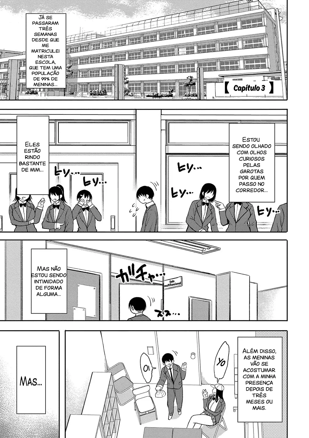 Kotoshi kara Kyougaku no Gakkou ni Nyuugaku shitara Otoko ga Boku dake datta 3